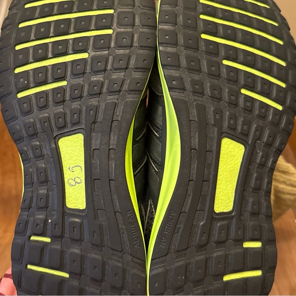 Adidas Men's Galactic Elite Running Shoe Grey/Solar Yellow 10.5‎